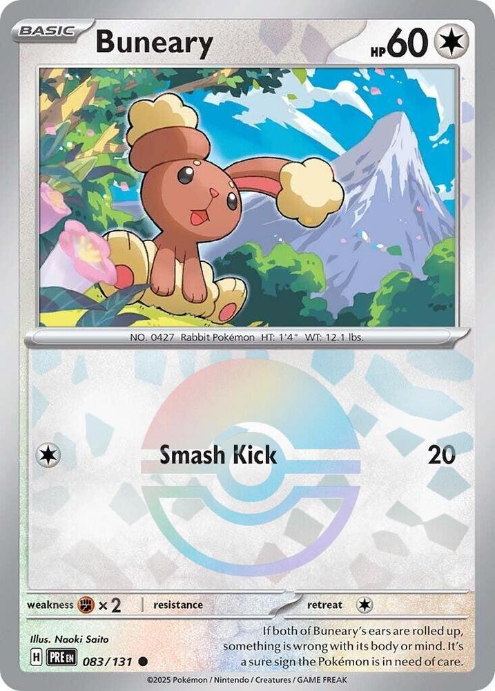 Buneary 083/131 (SV: Prismatic Evolutions)  - Holofoil | Good Games Adelaide SA