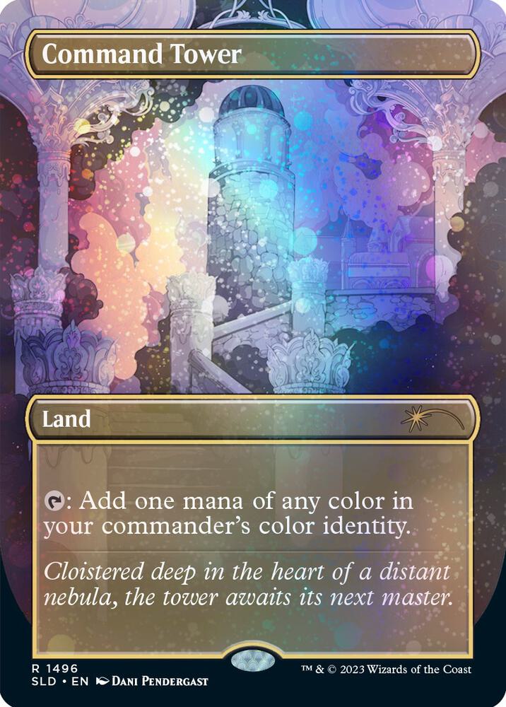 Command Tower 1496 Galaxy Foil 1496 (Secret Lair Drop Series)  - Foil | Good Games Adelaide SA