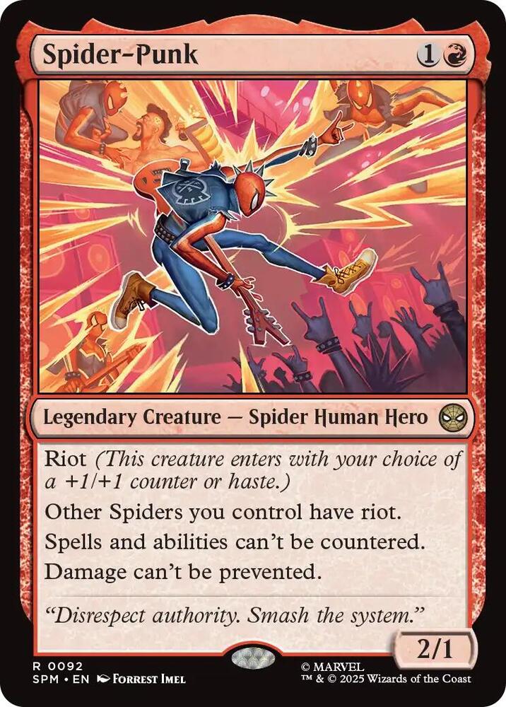 Spider-Punk 92 (Marvel's Spider-Man)  - Foil | Good Games Adelaide SA