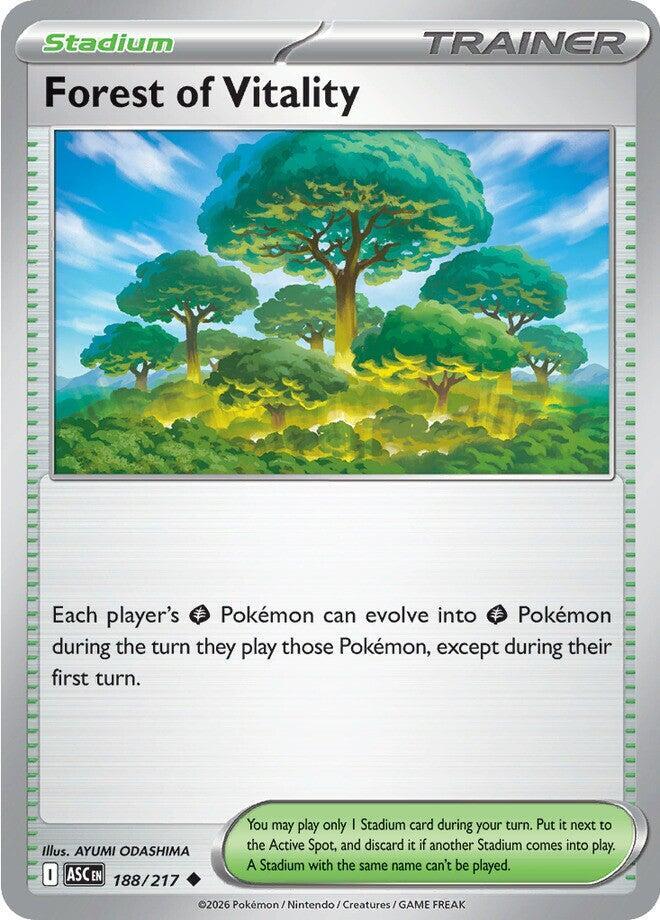 Forest of Vitality 188/217 (ME: Ascended Heroes)  | Good Games Adelaide SA