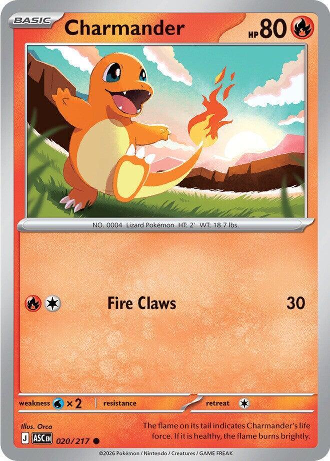 Charmander 020/217 (ME: Ascended Heroes)  | Good Games Adelaide SA