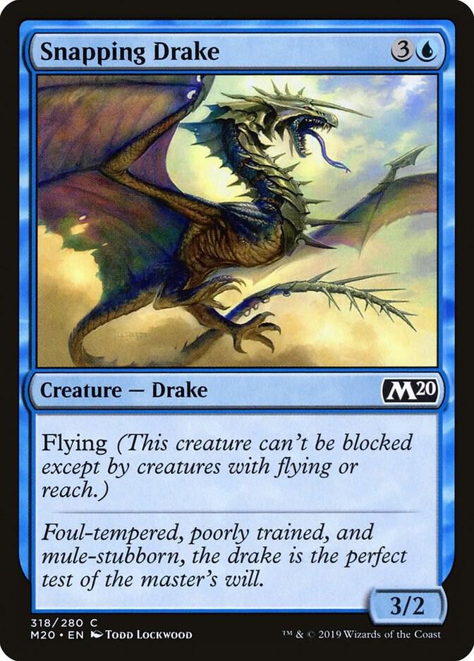 Snapping Drake 318 (Core Set 2020)  | Good Games Adelaide SA