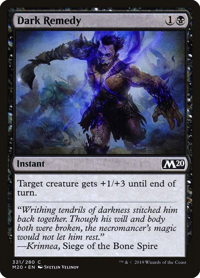 Dark Remedy 321 (Core Set 2020)  | Good Games Adelaide SA
