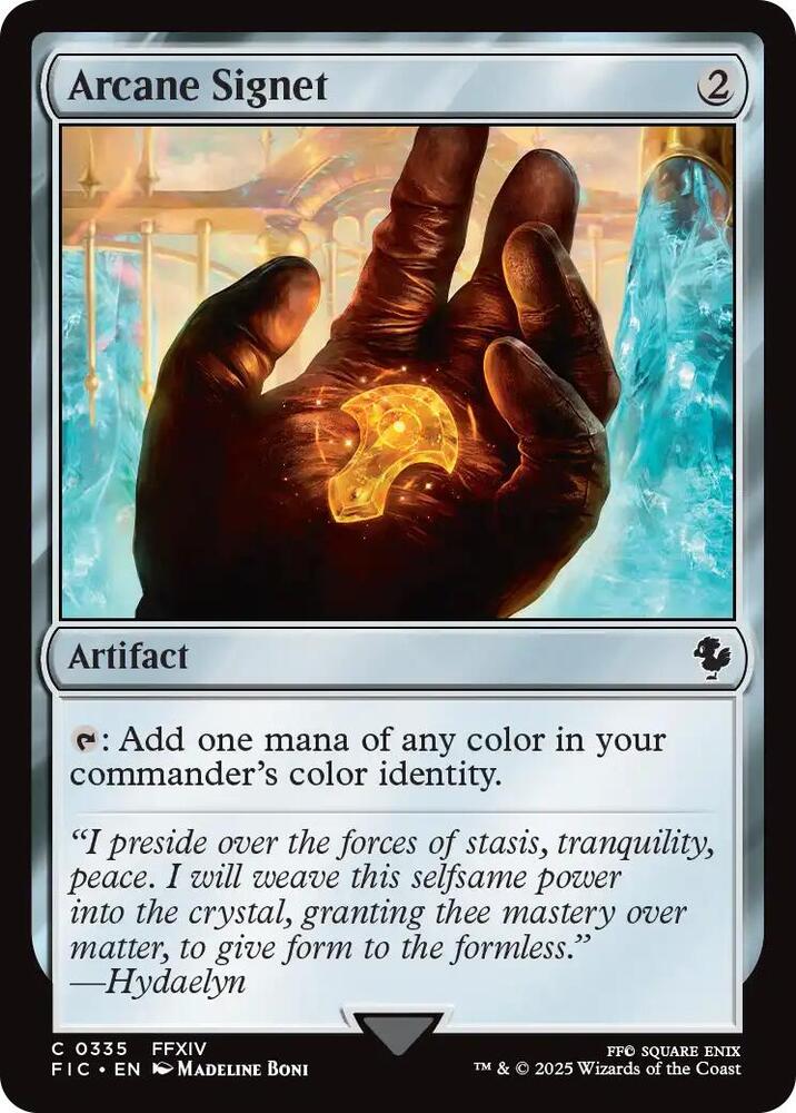 Arcane Signet 335/100 (Commander: FINAL FANTASY)  | Good Games Adelaide SA