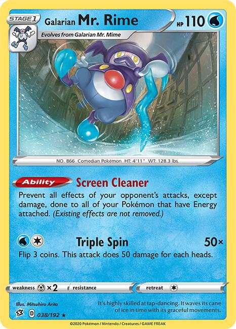 Galarian Mr. Rime 038/192 (SWSH02: Rebel Clash)  | Good Games Adelaide SA