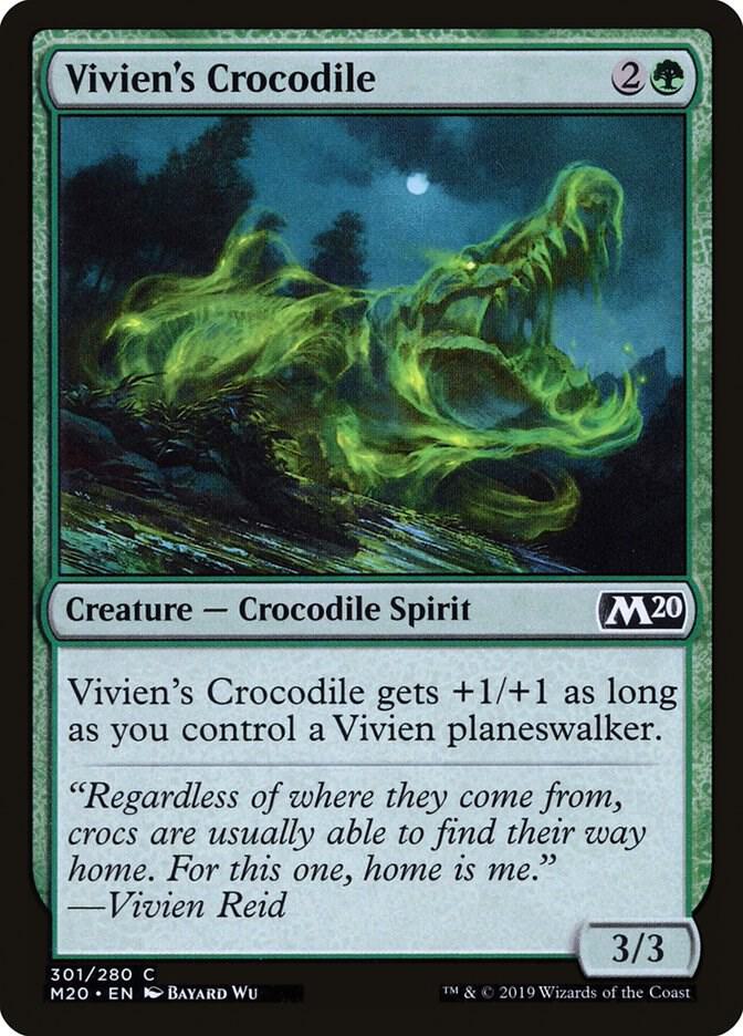 Vivien's Crocodile 301 (Core Set 2020)  | Good Games Adelaide SA