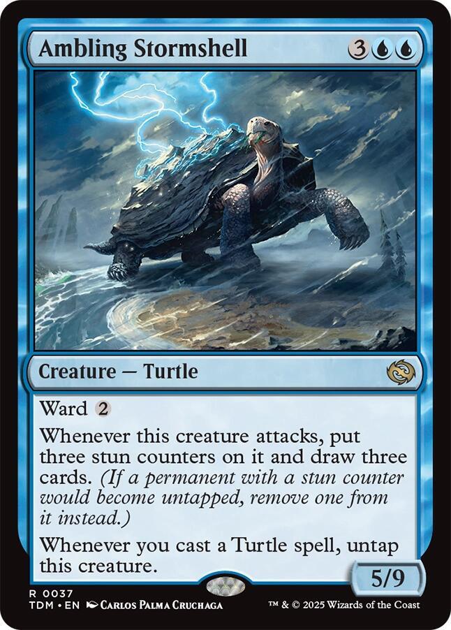 Ambling Stormshell 37 (Tarkir: Dragonstorm)  | Good Games Adelaide SA