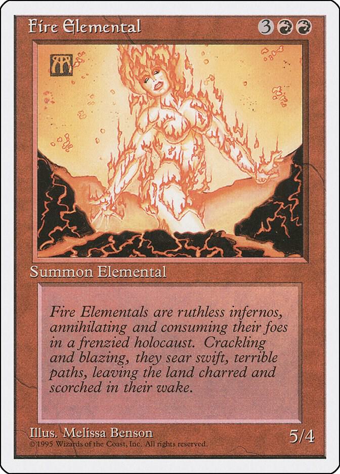 Fire Elemental  (Fourth Edition)  | Good Games Adelaide SA