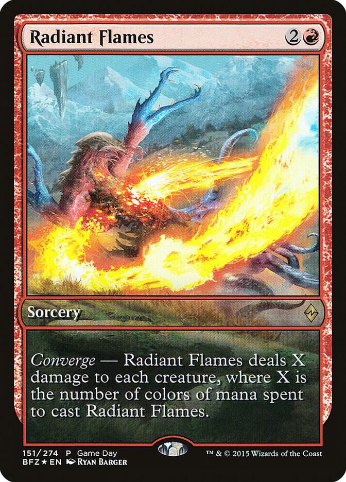 Radiant Flames 151 (Game Day & Store Championship Promos)  - Foil | Good Games Adelaide SA