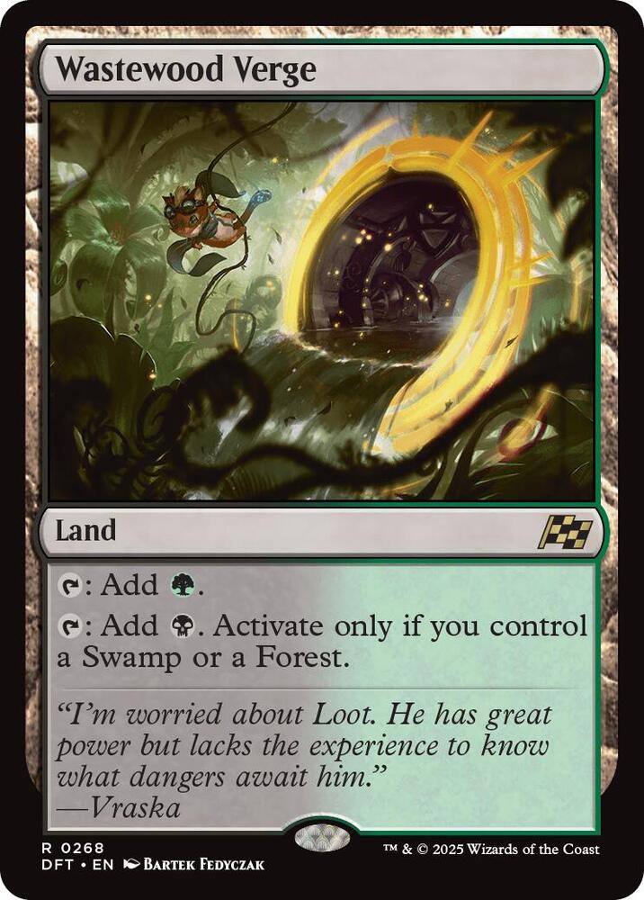 Wastewood Verge 268 (Aetherdrift)  - Foil | Good Games Adelaide SA