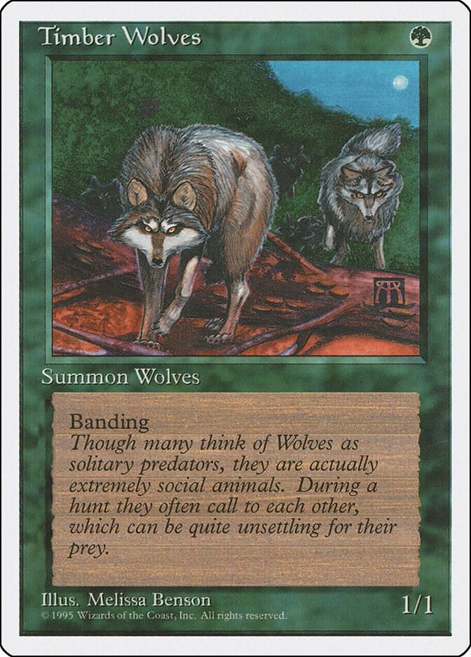 Timber Wolves  (Fourth Edition)  | Good Games Adelaide SA
