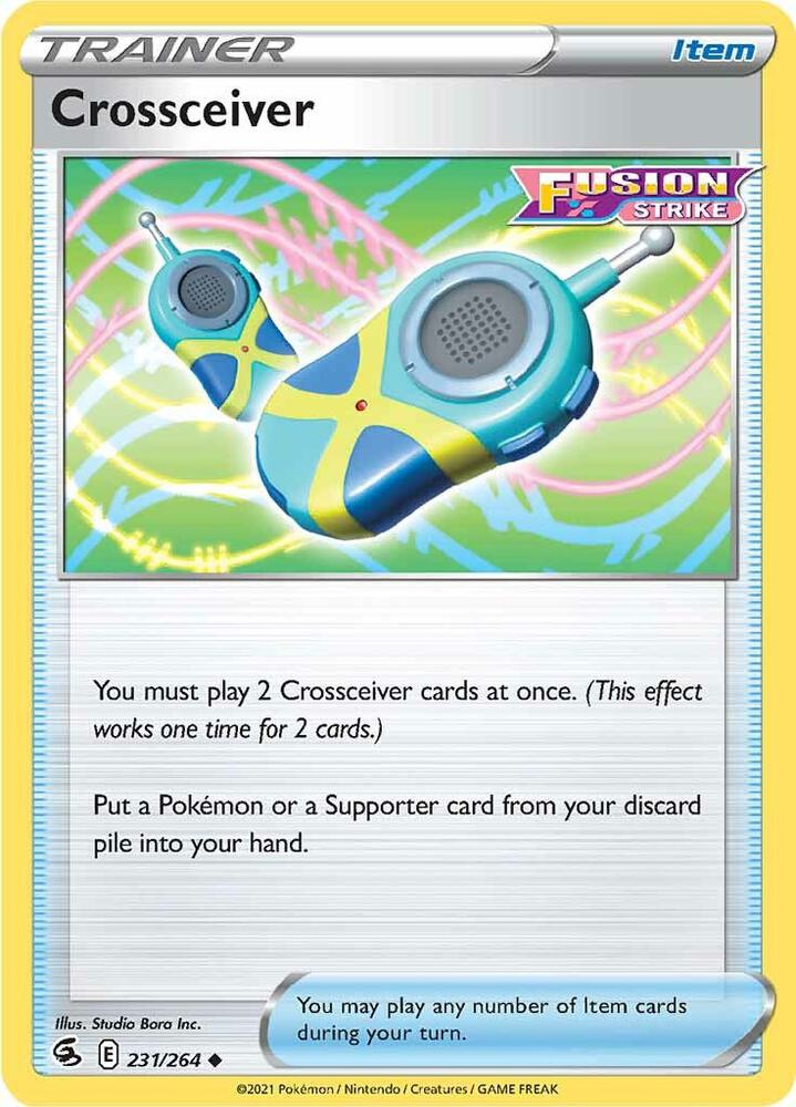 Crossceiver 231/264 (SWSH08: Fusion Strike)  | Good Games Adelaide SA
