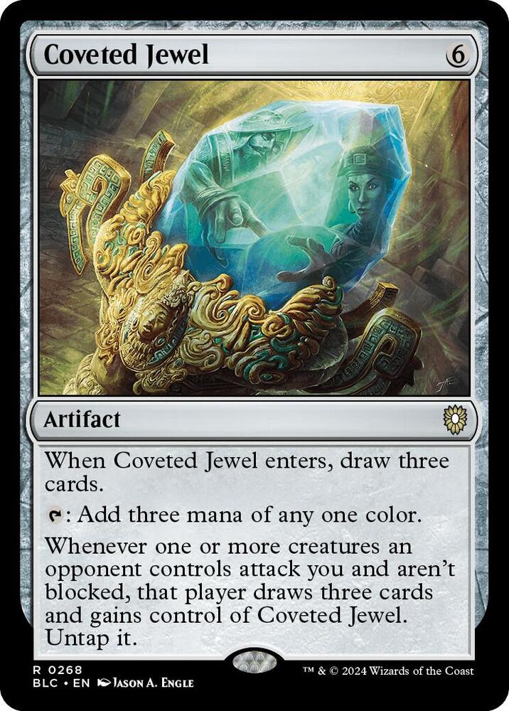 Coveted Jewel 268 (Commander: Bloomburrow)  | Good Games Adelaide SA