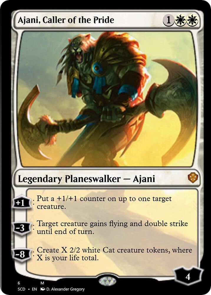 Ajani, Caller of the Pride 6 (Starter Commander Decks)  | Good Games Adelaide SA