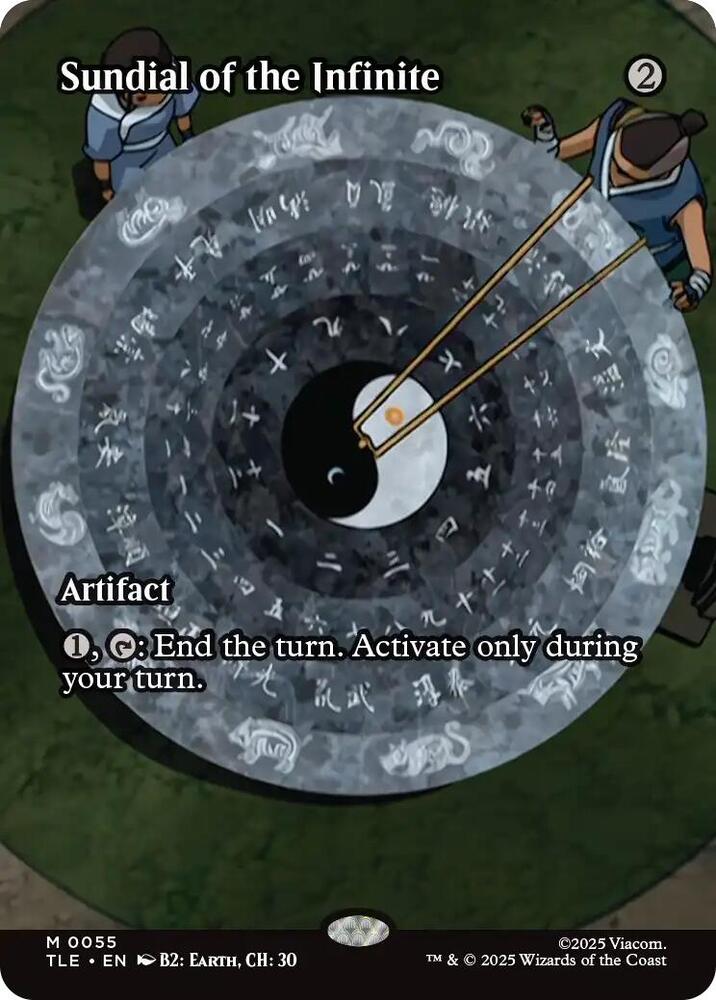 Sundial of the Infinite Borderless 55 (Avatar: The Last Airbender: Eternal-Legal)  - Foil | Good Games Adelaide SA