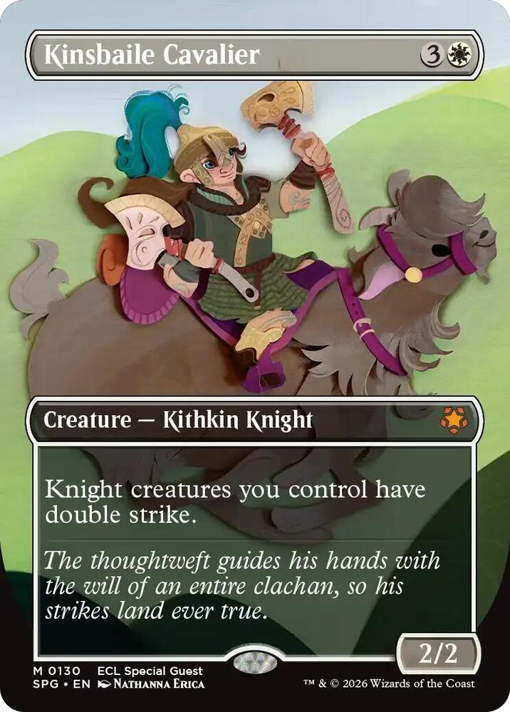 Kinsbaile Cavalier 130 (Special Guests)  - Borderless Foil | Good Games Adelaide SA
