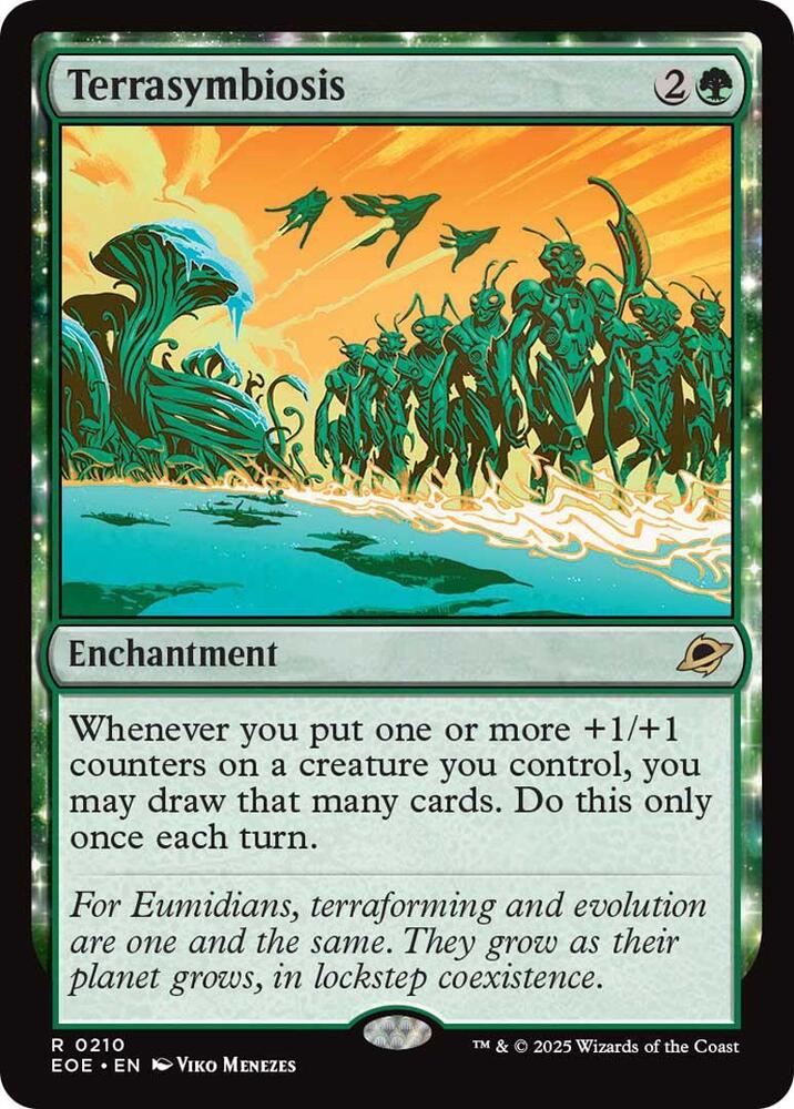 Terrasymbiosis 210 (Edge of Eternities)  - Foil | Good Games Adelaide SA
