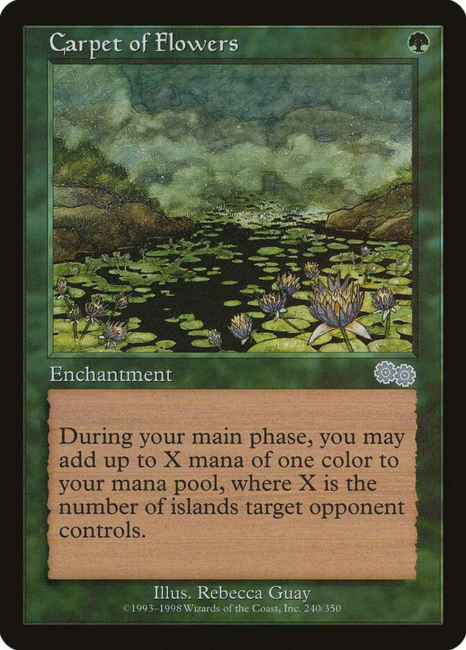 Carpet of Flowers 240 (Urza's Saga)  | Good Games Adelaide SA