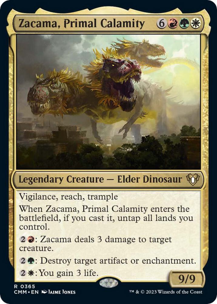 Zacama, Primal Calamity 365 (Commander Masters)  | Good Games Adelaide SA