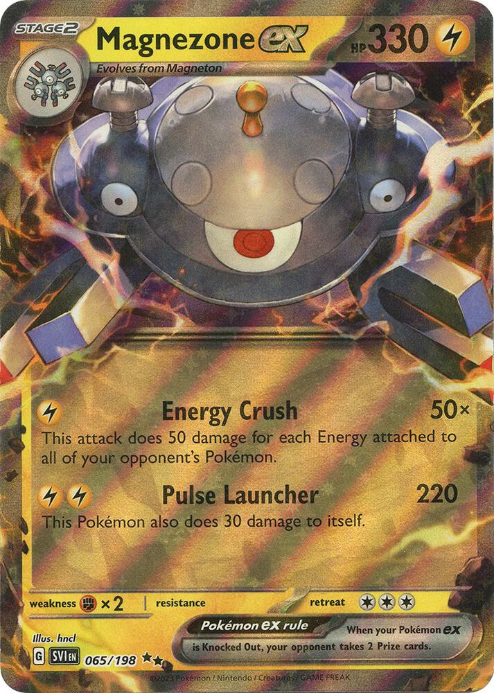 Magnezone ex 065/198 (SV01: Scarlet & Violet Base Set)  - Holofoil | Good Games Adelaide SA