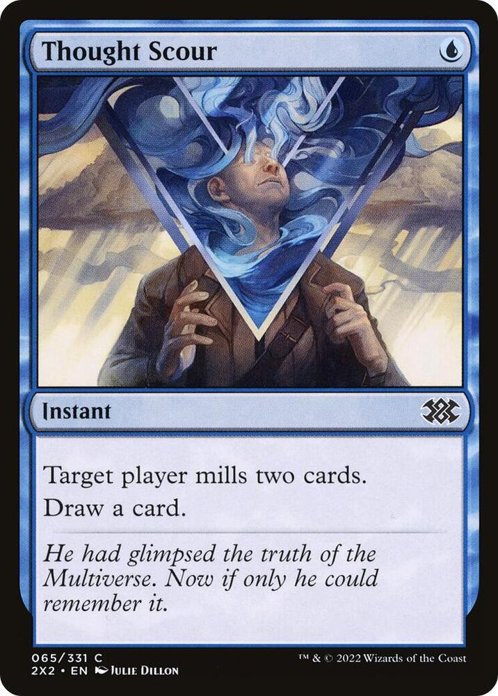 Thought Scour 65 (Double Masters 2022)  - Foil | Good Games Adelaide SA