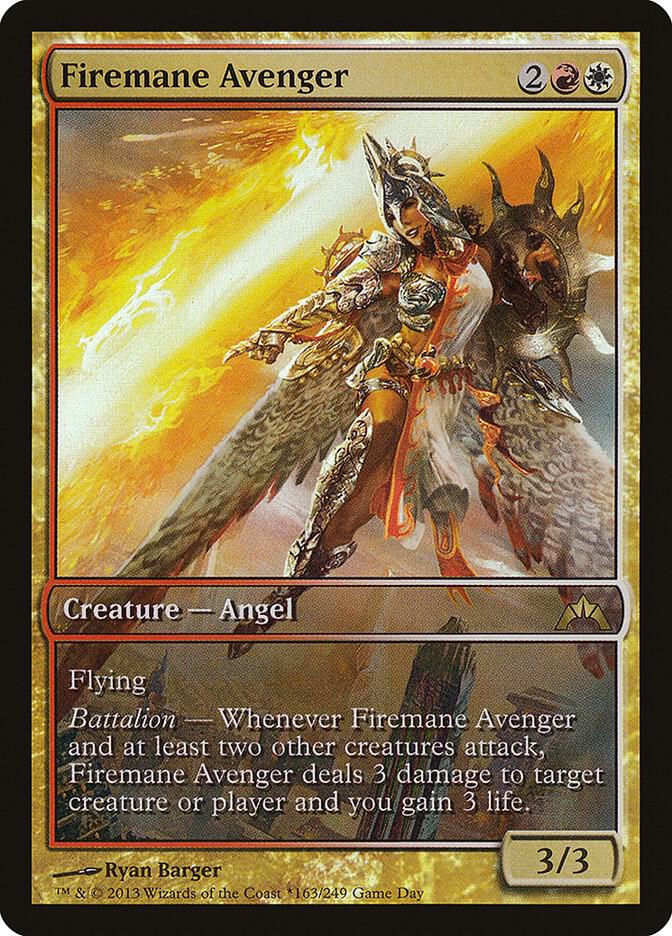 Firemane Avenger 163 (Game Day & Store Championship Promos)  - Foil | Good Games Adelaide SA