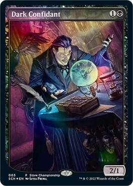 Dark Confidant 3 (Game Day & Store Championship Promos)  - Textless Foil | Good Games Adelaide SA