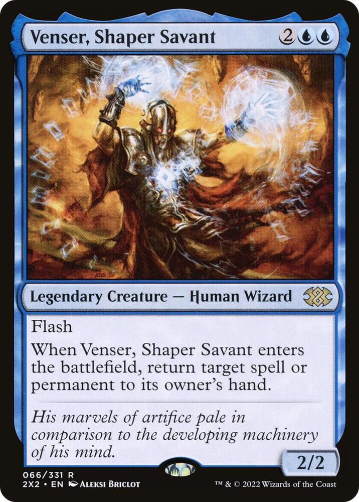 Venser Shaper Savant 66 (Double Masters 2022)  | Good Games Adelaide SA