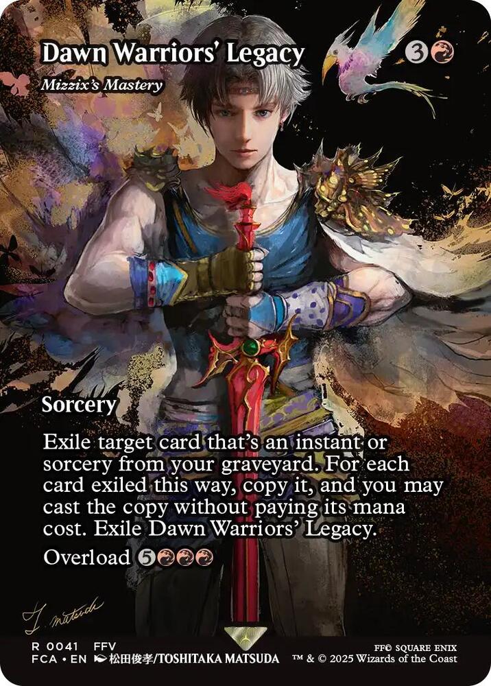 Dawn Warriors Legacy Mizzixs Mastery  41 (FINAL FANTASY: Through the Ages)  - Foil | Good Games Adelaide SA