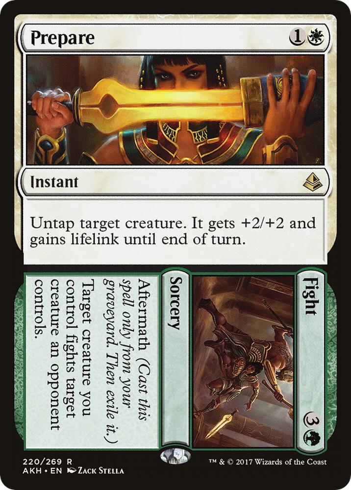 Prepare // Fight 220 (Amonkhet)  - Foil | Good Games Adelaide SA