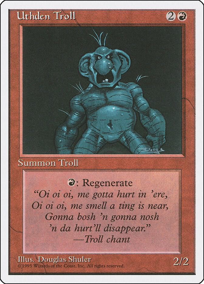Uthden Troll  (Fourth Edition)  | Good Games Adelaide SA
