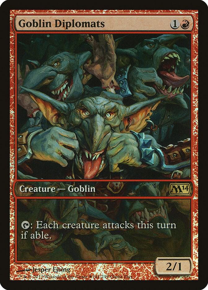 Goblin Diplomats 141 (Game Day & Store Championship Promos)  - Foil | Good Games Adelaide SA