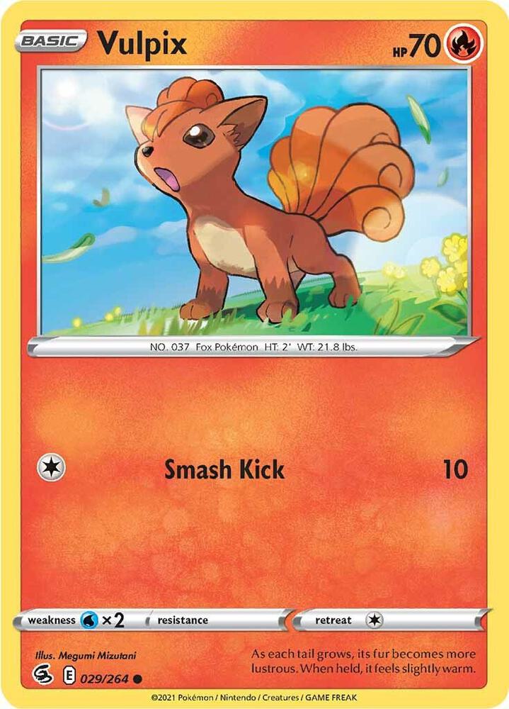 Vulpix 029/264 (SWSH08: Fusion Strike)  | Good Games Adelaide SA