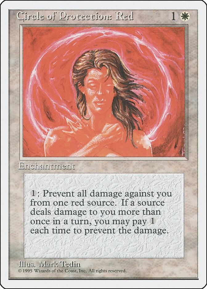Circle of Protection: Red  (Fourth Edition)  | Good Games Adelaide SA