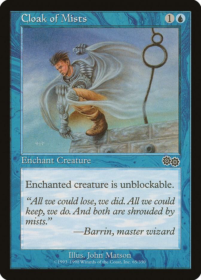 Cloak of Mists  (Urza's Saga)  | Good Games Adelaide SA