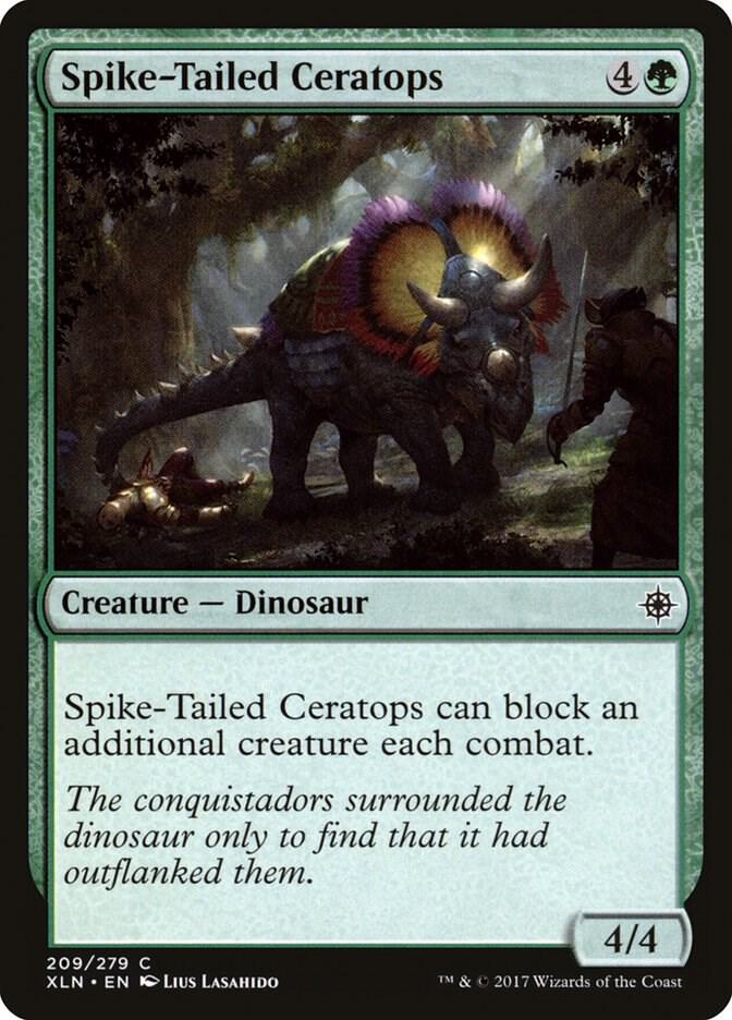 Spike-Tailed Ceratops 209 (Ixalan)  | Good Games Adelaide SA