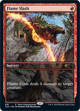 Flame Slash 1 (Game Day & Store Championship Promos)  - Full Art | Good Games Adelaide SA
