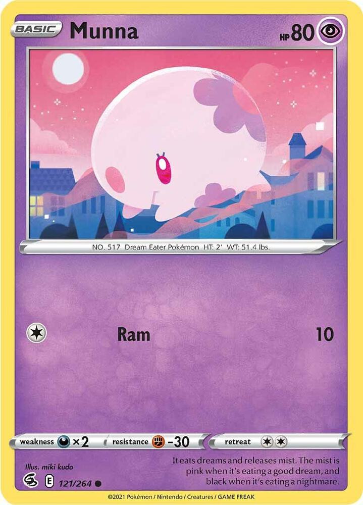 Munna 121/264 (SWSH08: Fusion Strike)  | Good Games Adelaide SA