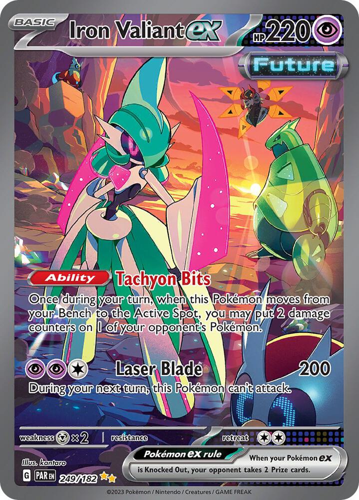 Iron Valiant ex 249 182 249/182 (SV04: Paradox Rift)  - Holofoil | Good Games Adelaide SA