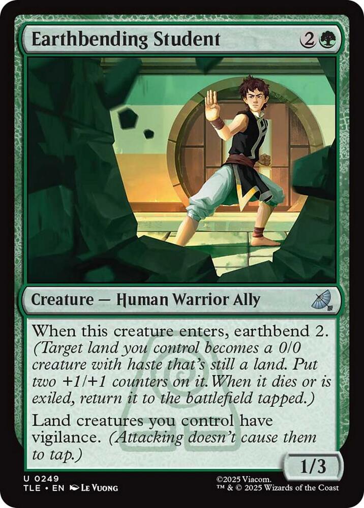 Earthbending Student 249 (Avatar: The Last Airbender: Eternal-Legal)  - Foil | Good Games Adelaide SA