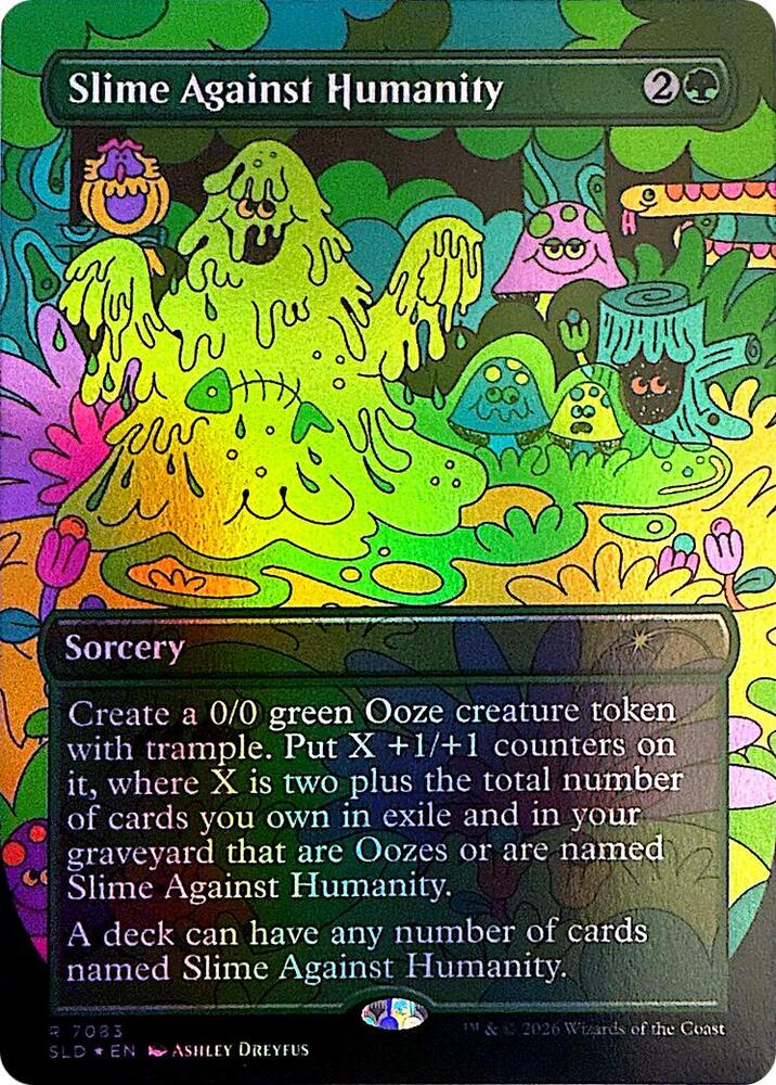 Slime Against Humanity 7083 7083 (Secret Lair Drop Series)  - Foil | Good Games Adelaide SA