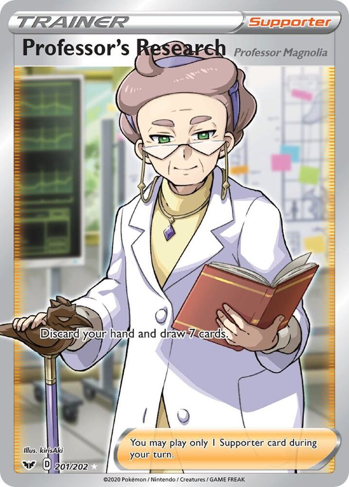 Professor's Research  201/202 (SWSH01: Sword & Shield Base Set)  - Holofoil | Good Games Adelaide SA