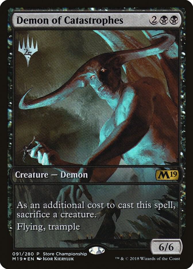 Demon of Catastrophes 91 (Game Day & Store Championship Promos)  - Foil | Good Games Adelaide SA