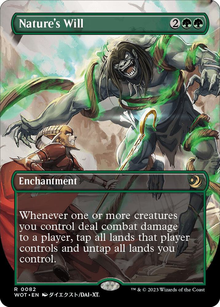 Nature's Will 82 (Wilds of Eldraine: Enchanting Tales)  | Good Games Adelaide SA