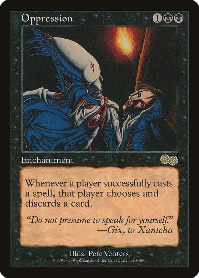 Oppression 143 (Urza's Saga)  | Good Games Adelaide SA