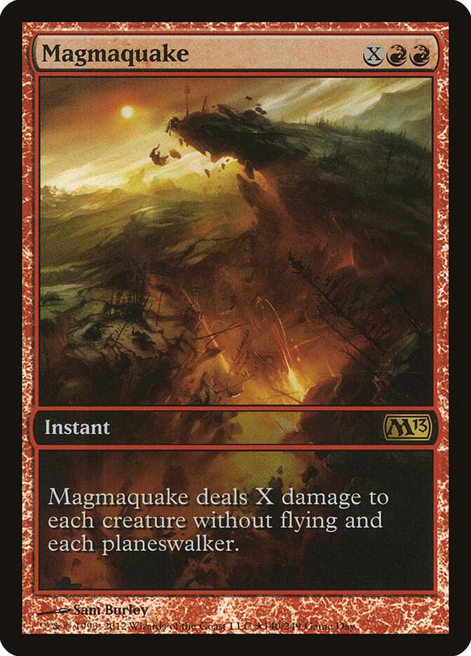 Magmaquake 140 (Game Day & Store Championship Promos)  - Foil | Good Games Adelaide SA