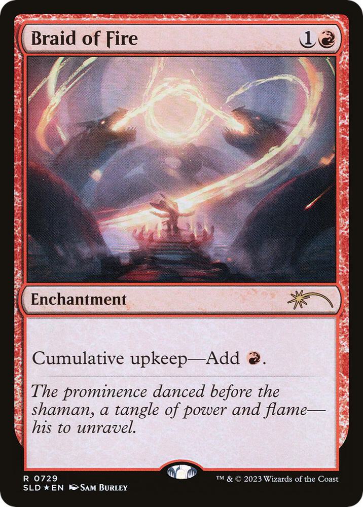 Braid of Fire 729 0729 (Secret Lair Drop Series)  - Foil | Good Games Adelaide SA