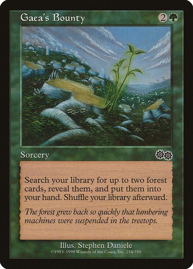 Gaeas Bounty 254 (Urza's Saga)  | Good Games Adelaide SA
