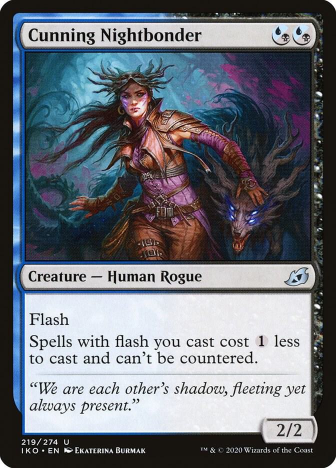 Cunning Nightbonder 219 (Ikoria: Lair of Behemoths)  - Foil | Good Games Adelaide SA