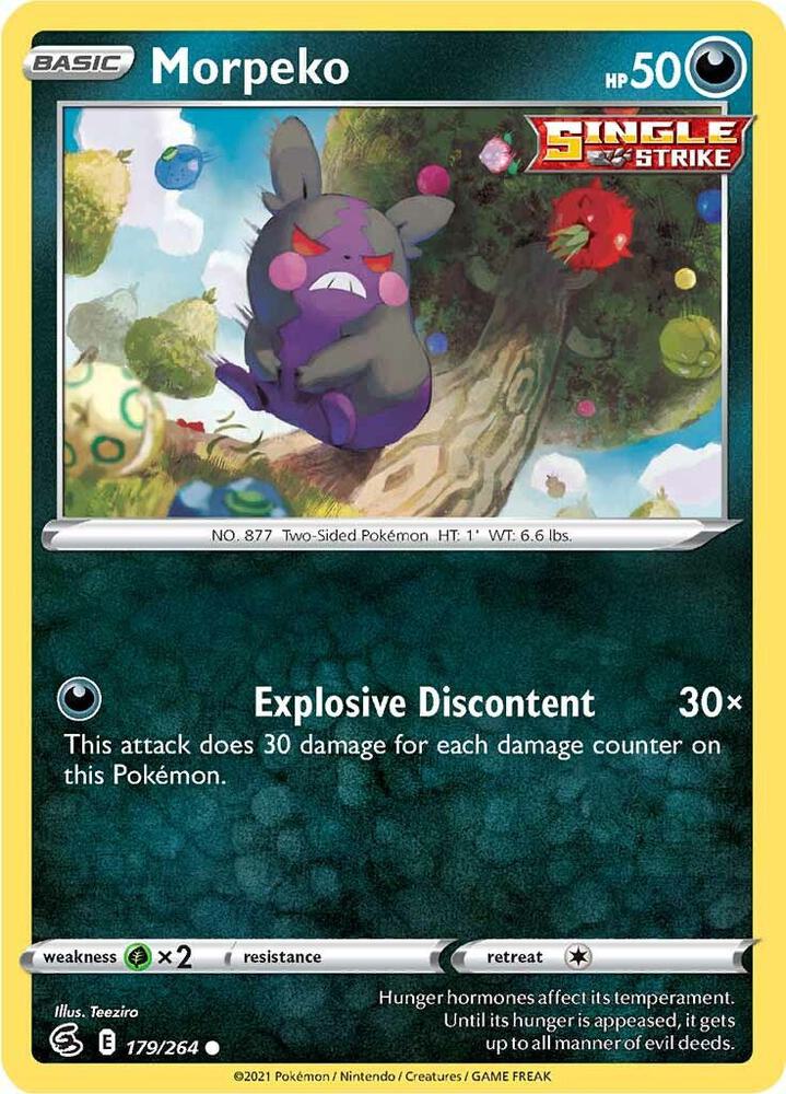 Morpeko 179/264 (SWSH08: Fusion Strike)  | Good Games Adelaide SA